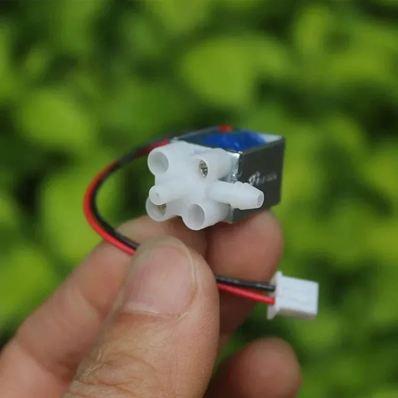 3.7V-5V 6V DC Mini Solenoid Valve NC/NO Air/Water Flow Control for Chemistry Lab Oxygen Equipment
