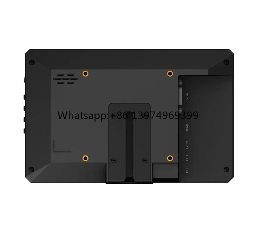 7 Inch Capacitive Car Headrest surveillance Touch Screen with HDMI DVI VGA AV Inputs 16:9 factory