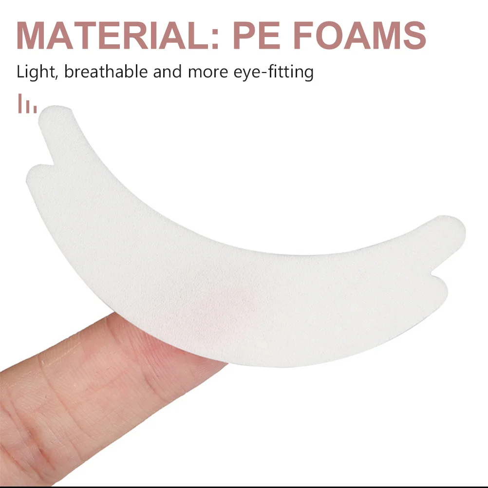 

10Packs Under Eye Pads for Lash Extensions Soft Comfortable Eyelash Grafting Mats Reusable False Lashes Application Accessories