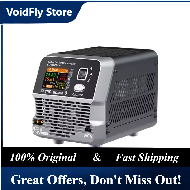 VoidFly SKYRC BD380 40A 380W Battery Discharger&Analyzer Checker Four Modes Battery Discharger for RC Car T1000 D200neo Charger