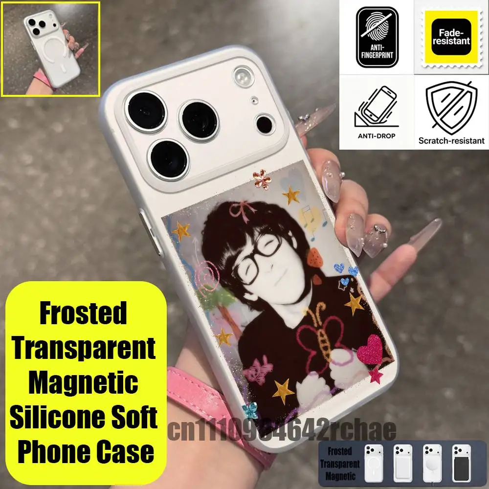 For iPhone 14 16 12 15 13 17 11 E Pro Max Plus Air Mini For Magsafe Magnetic Clear For P-Paul Singer M-McCartney Phone Case