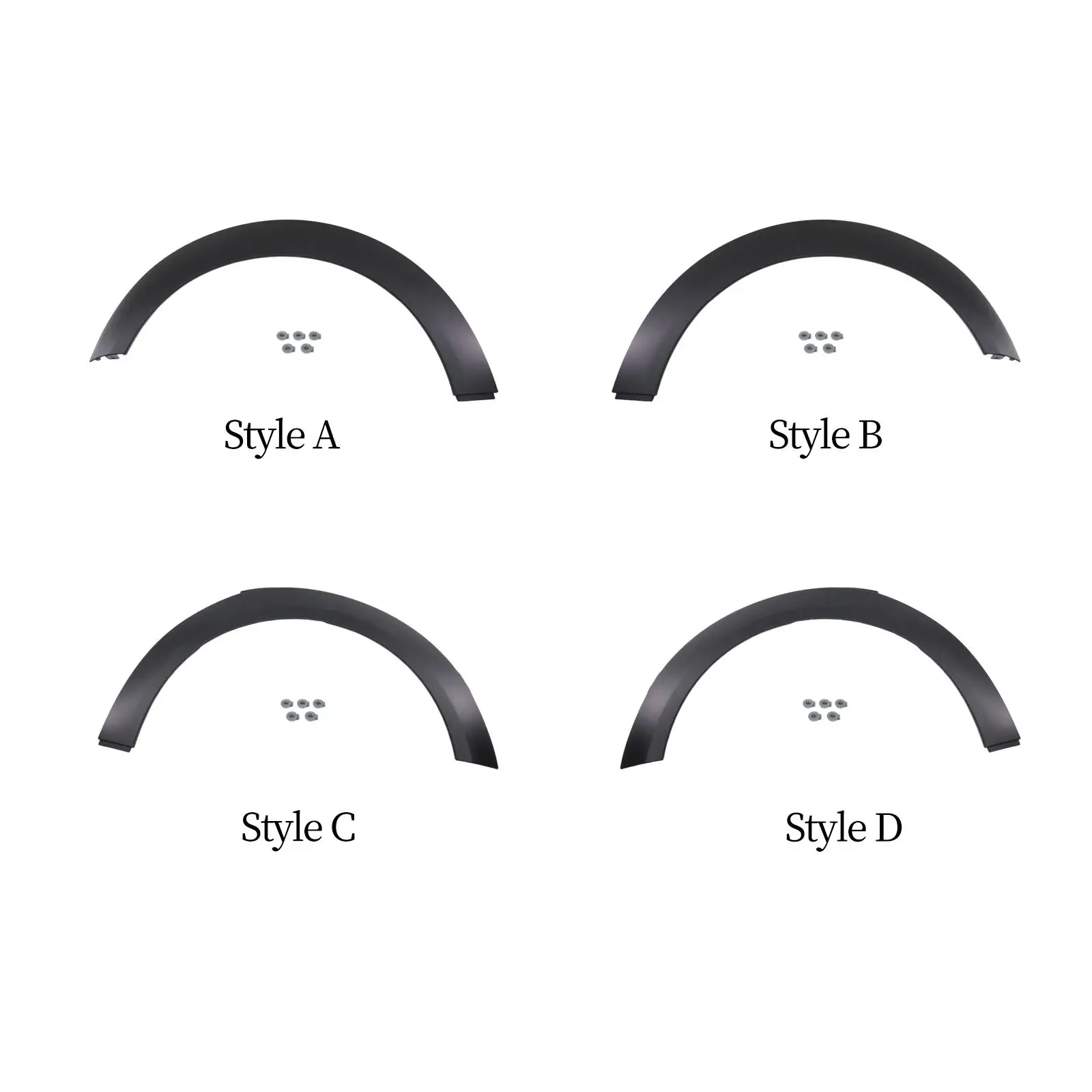 

Automotive Wheel Eyebrow Arch Trim Black Side Mudguard Protector Mud Flaps for BMW Mini R56 Accessory High Quality