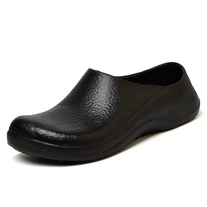 Shevalues Men Eva Clogs Men Chef Shoes Non-slip Kitchen Shoes Work Shoes Oil-proof Waterproof and Wear-resistant Rubber Shoes image 5