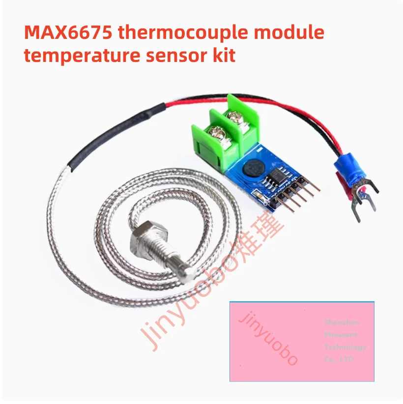 1-5PCS MAX6675 Module + K Type Thermocouple Thermocouple Sensor 0-800 Degrees Module