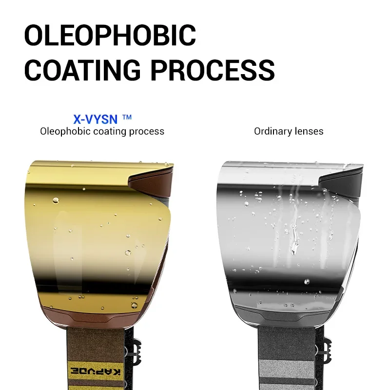 نظارات Kapvoe للثلج والتزلج على الجليد والتزلج على الجليد للنساء والرجال عدسات مضادة للضباب UV400 نظارات فوتوكروميك نظارات للدراجات النارية #4