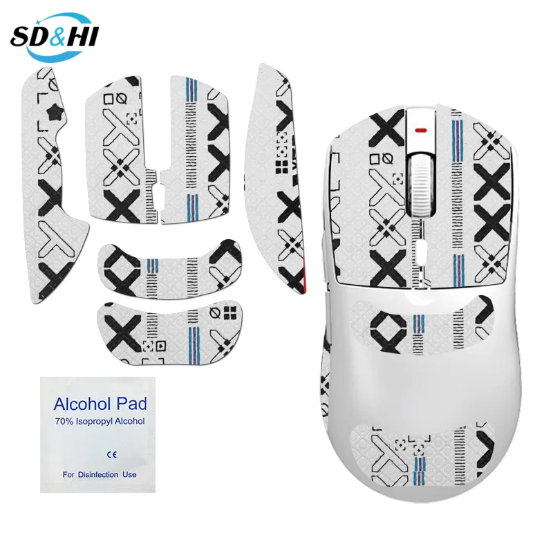 Non Slip Mouse Sticker Grip Tape Skate For AJAZZ AJ139 Pro Gaming Mouse Gamer Accessories Suck Sweat Anti-Slip