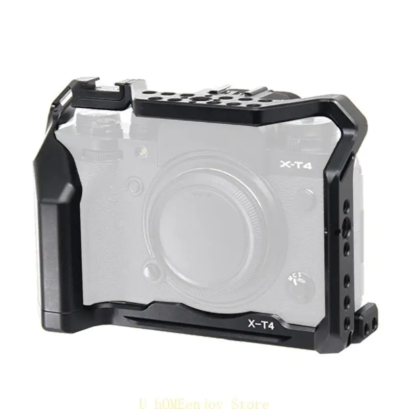

B0KF Machining Aluminum Alloy Film Movie Making Camera Video Cage for FOXCONN X-T4