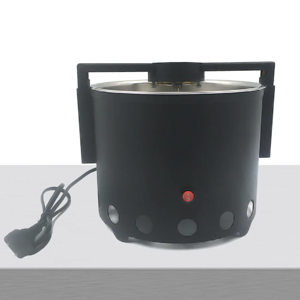 

Home 110V Rotary Coffee Bean Roaster With Coffee Roasting Cooling Coffee Bean Cooling Plate 500G