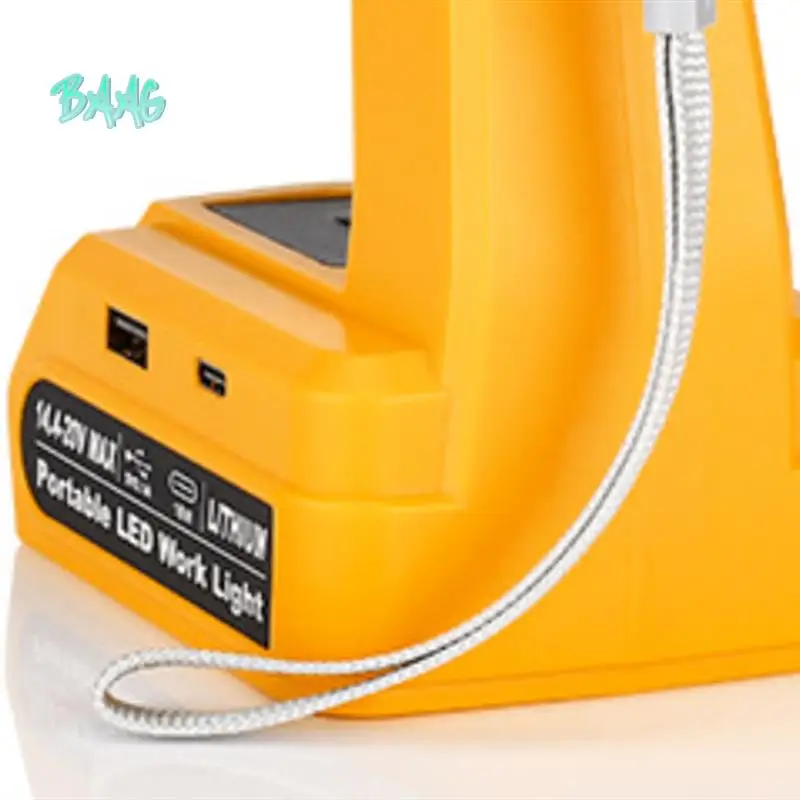 

BAAG-For 14.4-20V Outdoor Lighting Light 40W 4200LM Emergency Lighting LED Light Wireless Outdoor Work Light For Car Repa