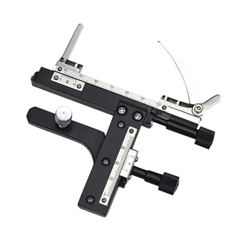 Microscope Moveable Stage Caliper With Scale Attachable Mechanical Stage X-Y High-precision Vernier Biological Tester Accessory
