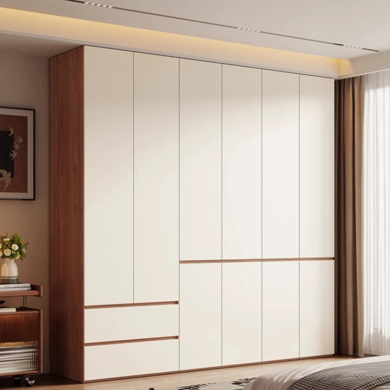 

Blue Modern Essential Wardrobe Glass Storage Cabinet Wooden Wardrode Modern Drawer Armadio Guardaroba Furniture For Bedroom