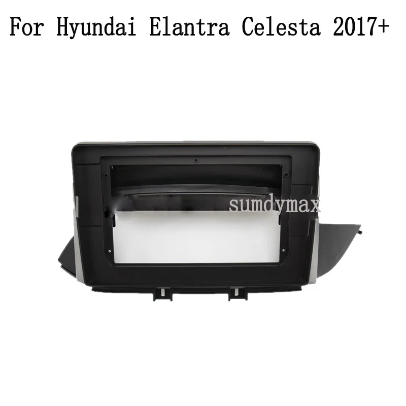 

10.1inch 2Din Car Radio Fascia For Hyundai celesta Elantra 2017-2022 DVD Stereo Frame Panel Refitting Dashboard Bezel Trim Kit