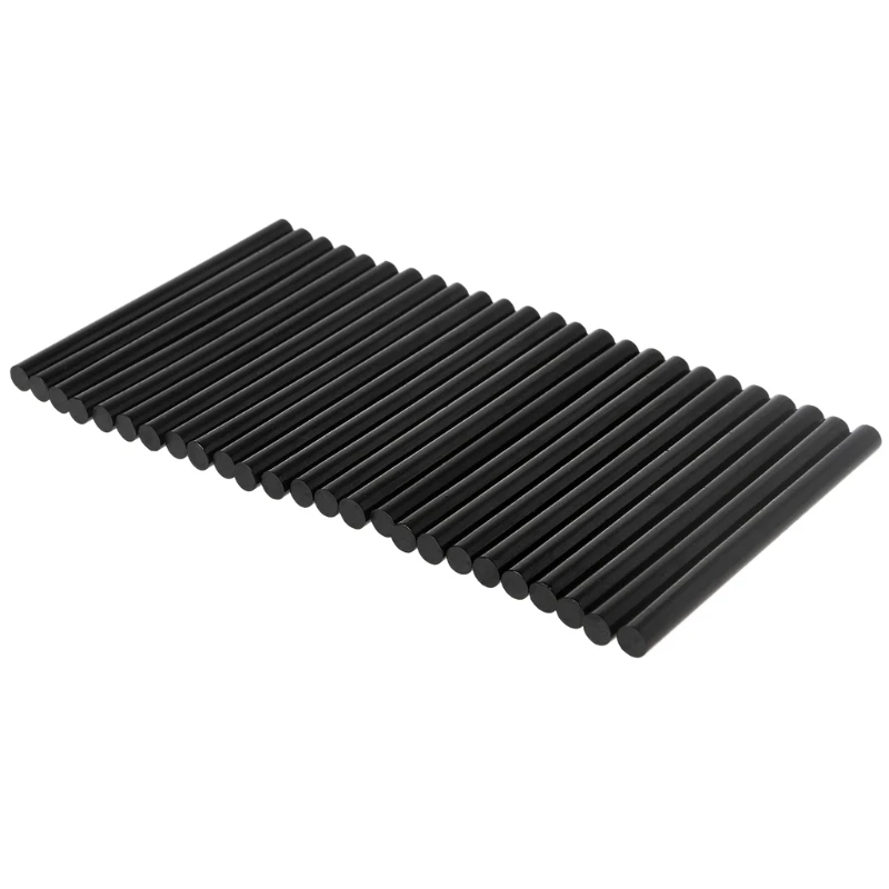 25pcs Hot Melt Black High Adhesive For DIY Crafts Repair Tools