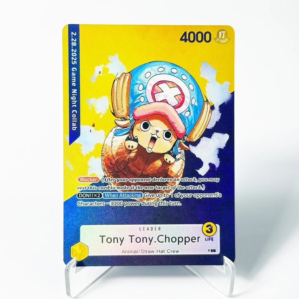 One Piece X Lakers Game Night Custom Card Basketball The Monkey.d