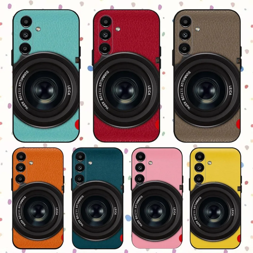 

Style Camera Leicas FashionS Phone Case For Samsung S24,S21,S22,S23,S30,Ultra,S20,Plus,Fe,Lite,Note,10,9,5G Black Soft Cover