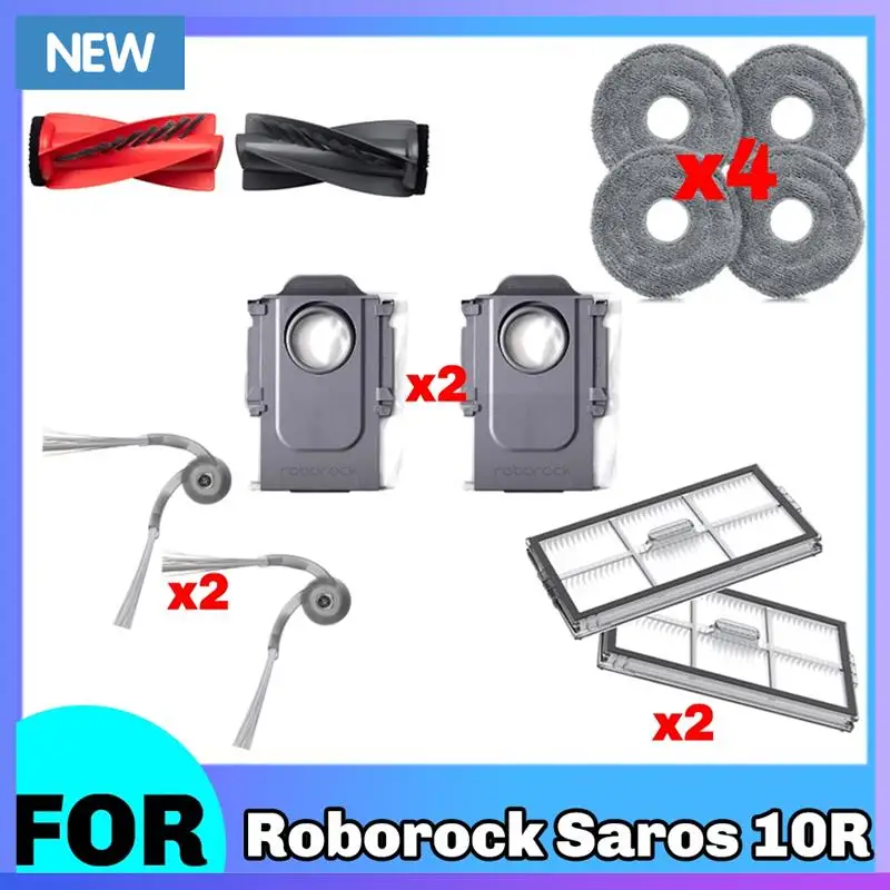 

A60P Original Main Brush Washable Vacuum Cleaner Accessories Filter Side Brush Mop Cloths Dust Bag