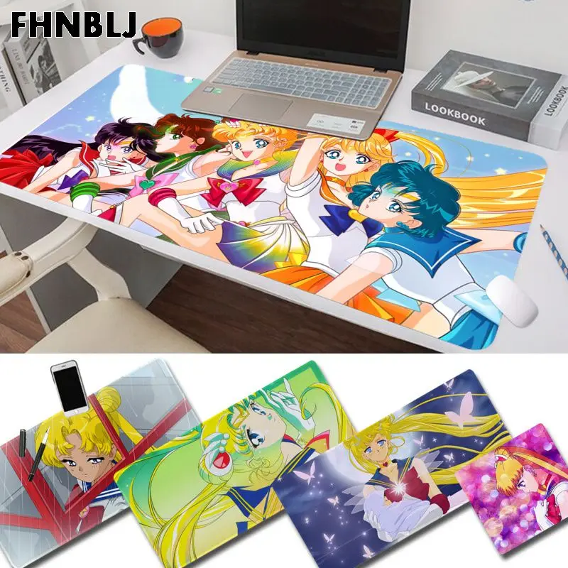 

S-Sailors Moon Anime Beautiful Large Sizes DIY Custom Mouse Pad Mat Size For Game Keyboard Pad