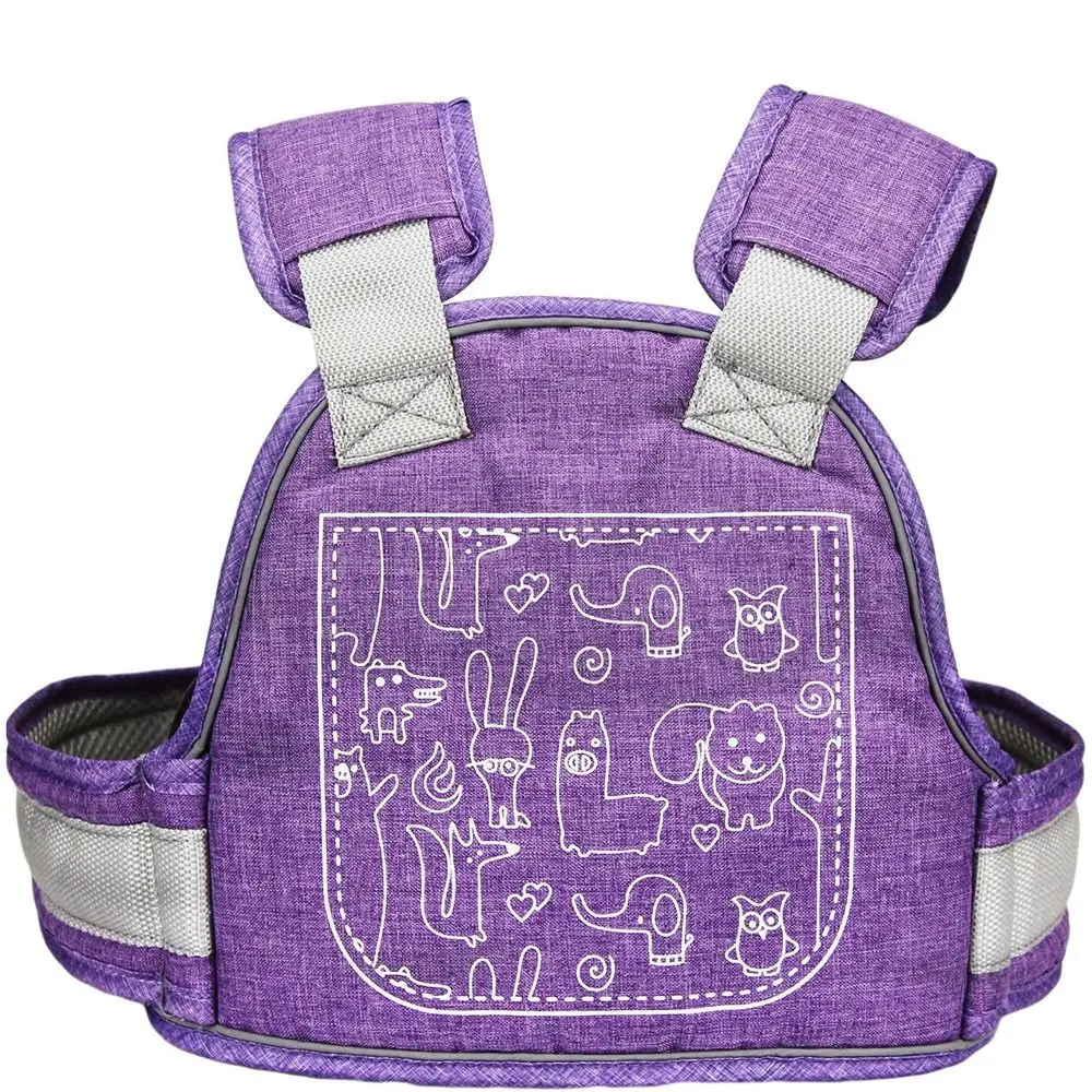 

Breathable Motorcycle Kids Safety Belt Adjustable Reflective Strap Rear Seat Harness High Strength Anti Lost