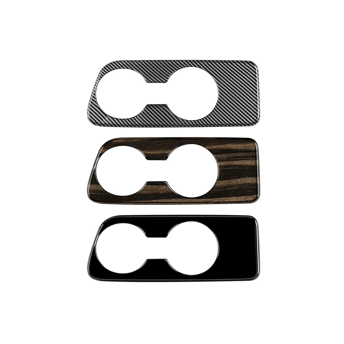 

1Set Car Center Console Water Cup Holder Decoration Cover Trim Sticker for Toyota Yaris Cross 2022 RHD Wood