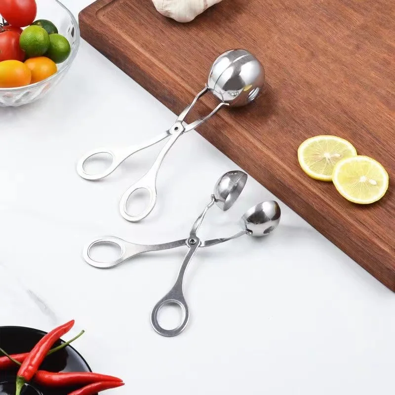 

Meatball Maker Clip Fish Ball Rice Ball Making Mold Stainless Steel Form Tools Kitchen Gadgets cuisine cocina Coffeeware