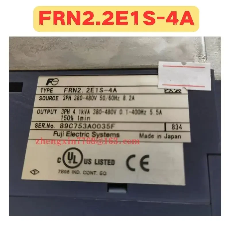 Função normal usada do conversor FRN2.2E1S-4A FRN2.2E1S 4A testado OK