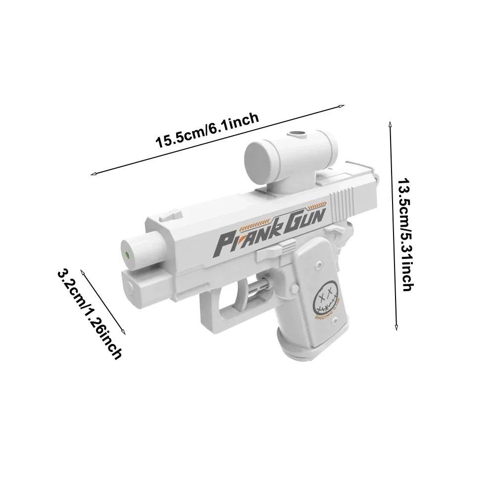 Nova pistola de água reversa de dupla face, brinquedos criativos para meninos e meninas