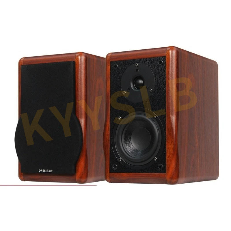 

Акустическая система KYYSLB TS65 Fever: высококачественные Hi-Fi настольные колонки с 6,5-дюймовыми пассивными динамиками и утолщенным деревянным корпусом