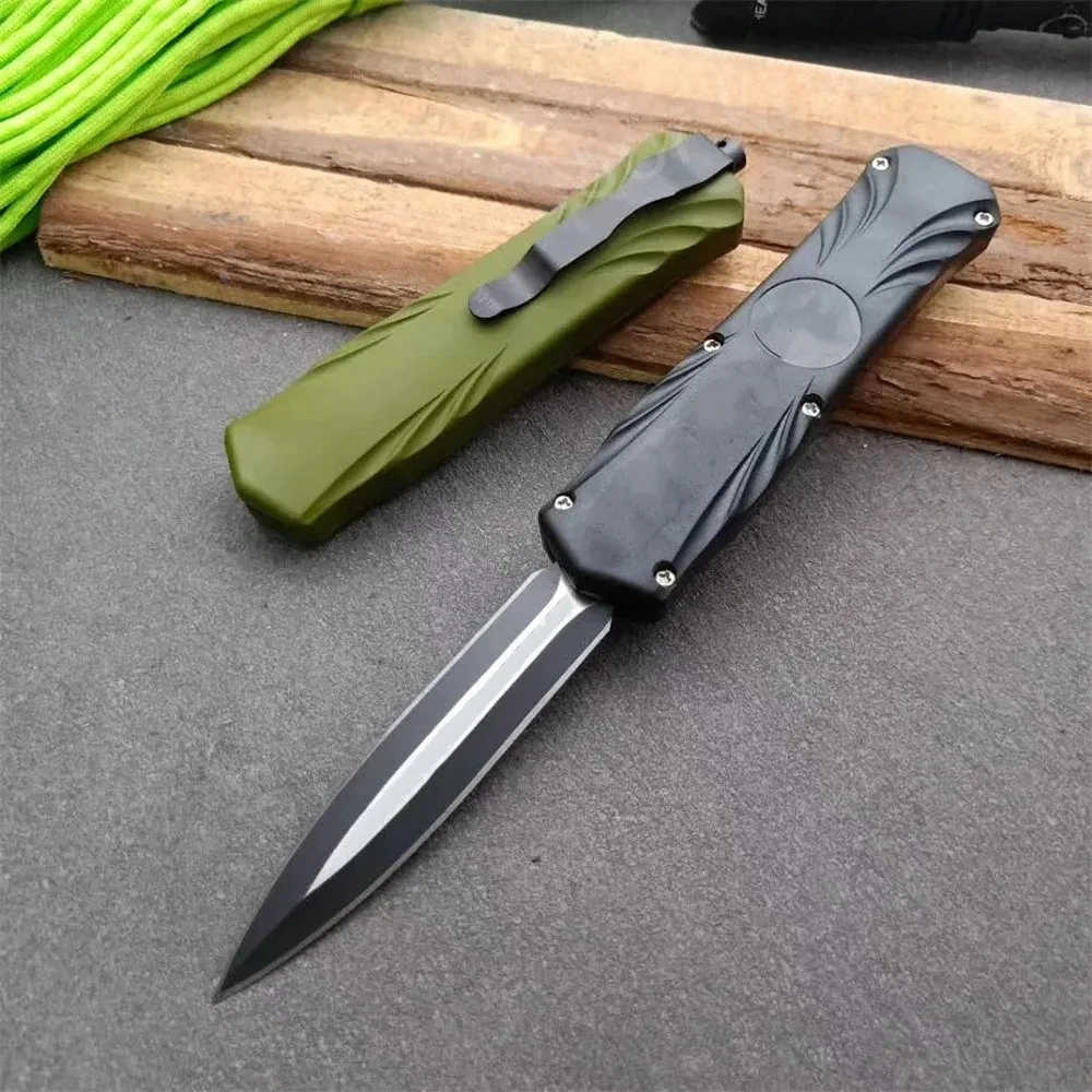 Pocket Folding Knives 5Cr13Mov Blade ABS Handle Camping Hunting Combat Survival Military Outdoor Survival Tool with Clip EDC