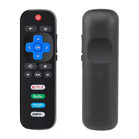 Universal Remote Control Use for Roku TV for TCL/Hisense/lnsignia/RCA Controller with Shortcut Buttons Directly Use Replacement