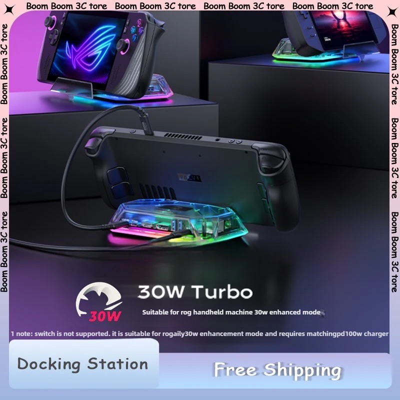 

Док-станция Jsaux Steamdeck Leg Koma Custom TypeC Док-станция Rogally Oled Ручная док-станция для ноутбука Игровые аксессуары