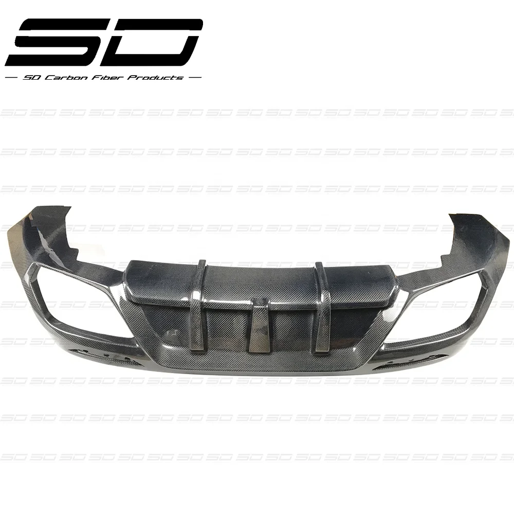 

SD Style Carbon Fiber Car Parts Rear Diffuser For Al fa Ro meo Stelvio