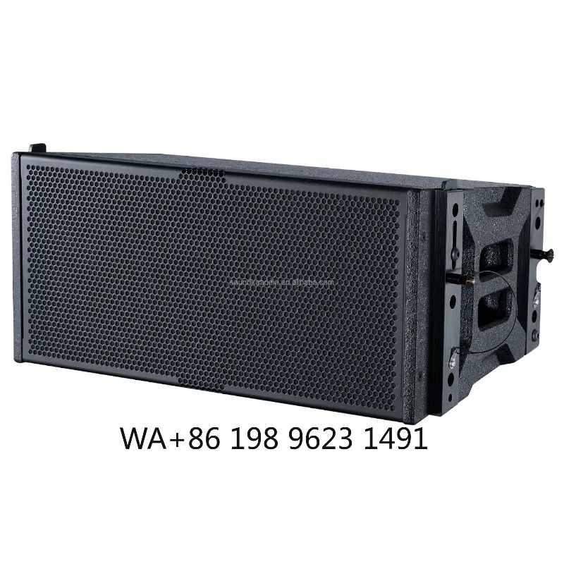 Dual 8 Inch Line Array Speaker Set Stage Performance Indoor Outdoor Wedding Bar Conference Audio System