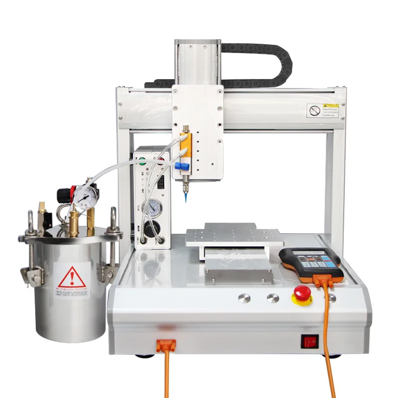 Automatic dispensing machine Red glue UV glue  Single liquid glue drop  Three-axis platform  Stainless