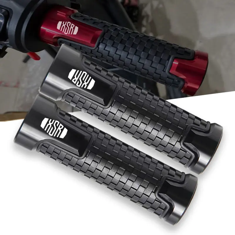 

For YAMAHA XSR700 XSR 700 XSR900 XSR 900 XSR125 155 new With Logo XSR Accessories Motorcycle Handlebar Grip CNC Hand Bar Grips