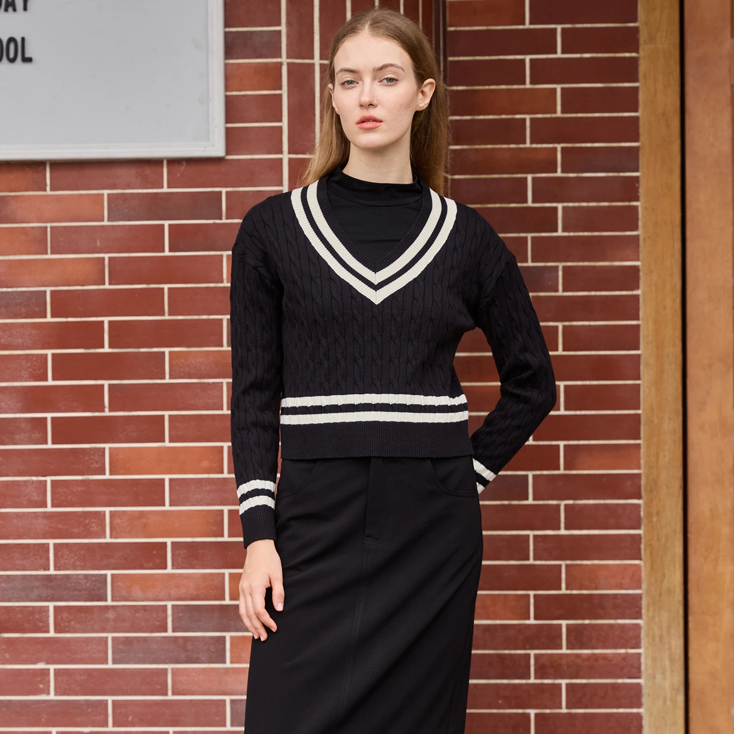 Thumbnail 4 - #55 Most Reviewed Striped Knit Sweaters