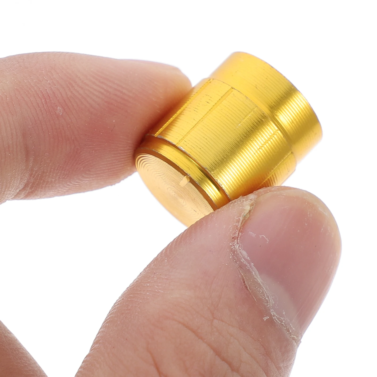 

10Pcs Universal Metal Potentiometer Knob for Guitar Volume Tone Control Bass Amplifier Electronic Drums Encoder Caps