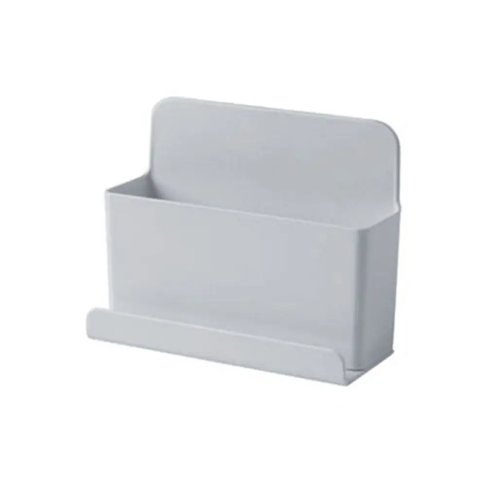 Case Sticky Container Stand Rack Wall Mounted TV Remote Control Organizer Adhesive Hanger Air Conditioner Storage Box