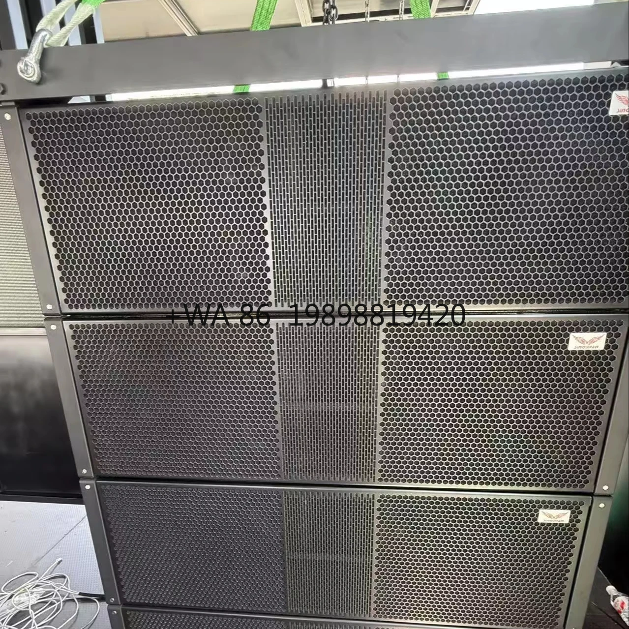 Array Speaker Dual Subwoofer Whole Set Sound System Large-Scale Outdoor Professional Sound Equipments