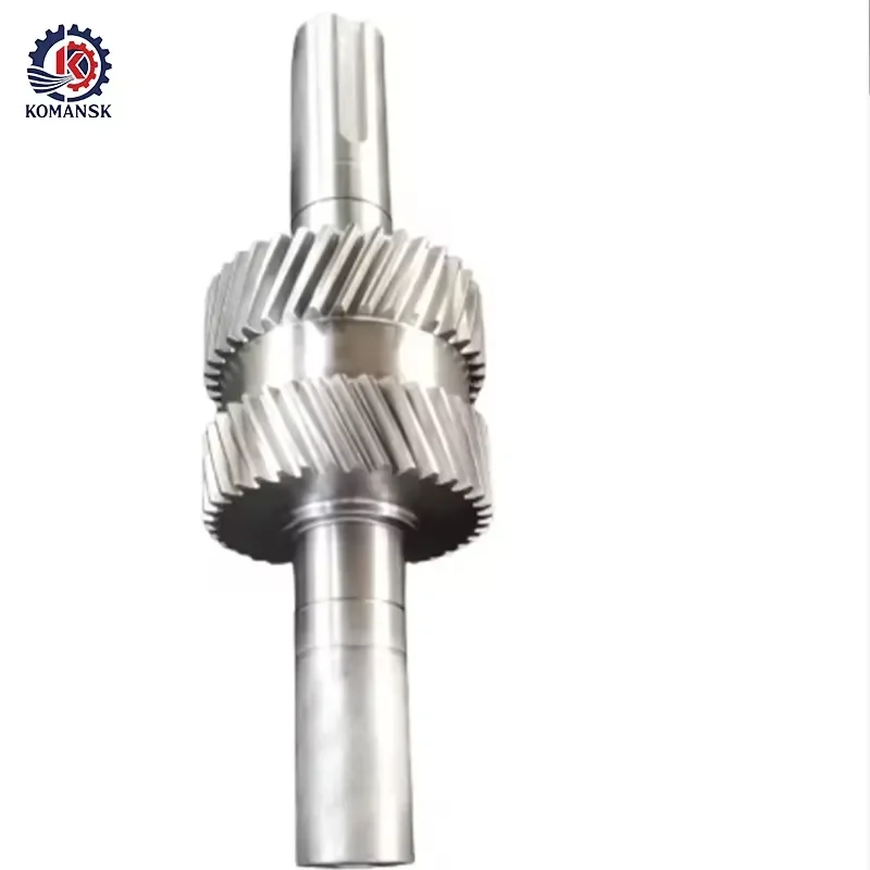 high quality KOMANSK Professional Gear Shaft Supplier Customized Spline Shaft High Precision Ground Keyed Shaft