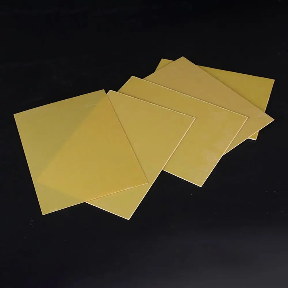 New 3240 Epoxy Board High Temperature Resistant Yellow Circuit Insulation Board Epoxy Plate Battery