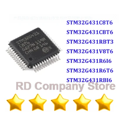 

STM32G431C8T6 STM32G431CBT6 STM32G431RBT3 STM32G431V8T6 STM32G431R6I6 STM32G431R6T6 STM32G431RBI6