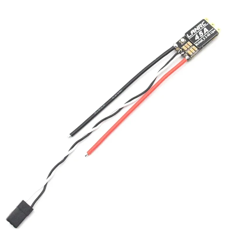 ABMF-4X Blheli S 2-6S Lipo 45A Brushless ESC Built-In Programmable RGB LED D-Shot 150/300/600 ONESHOT125
