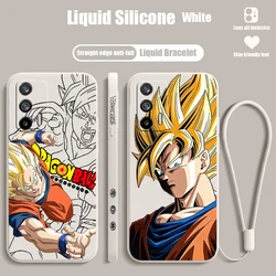 Dragons Balls Z Super For Realme Q5 GT Neo 5 3T 3 XT X3 C55 C30 C21Y C11 C2 Explorer Master Liquid Left Rope Phone Case