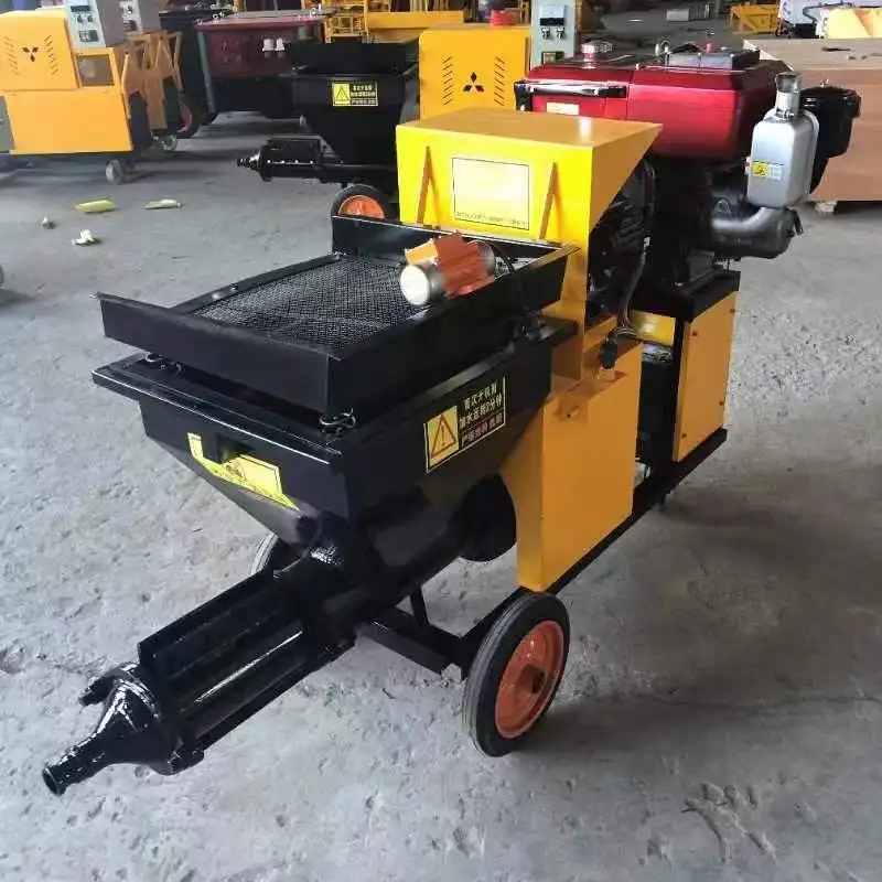 سعر المصنع البناء محرك الديزل رش آلة التجصيص الاسمنت جدار هاون البخاخ #1