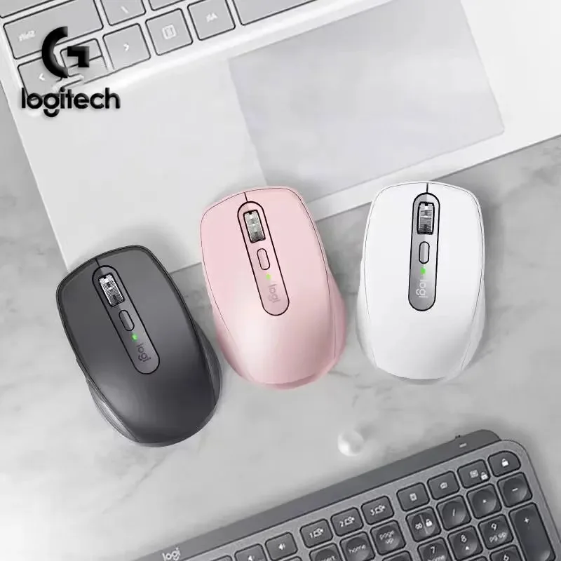 

Logitech Master Series MX Anywhere 3S Bluetooth Wireless Silent Mouse Quie Comfortable Office Use Female 2-in-1 Computer