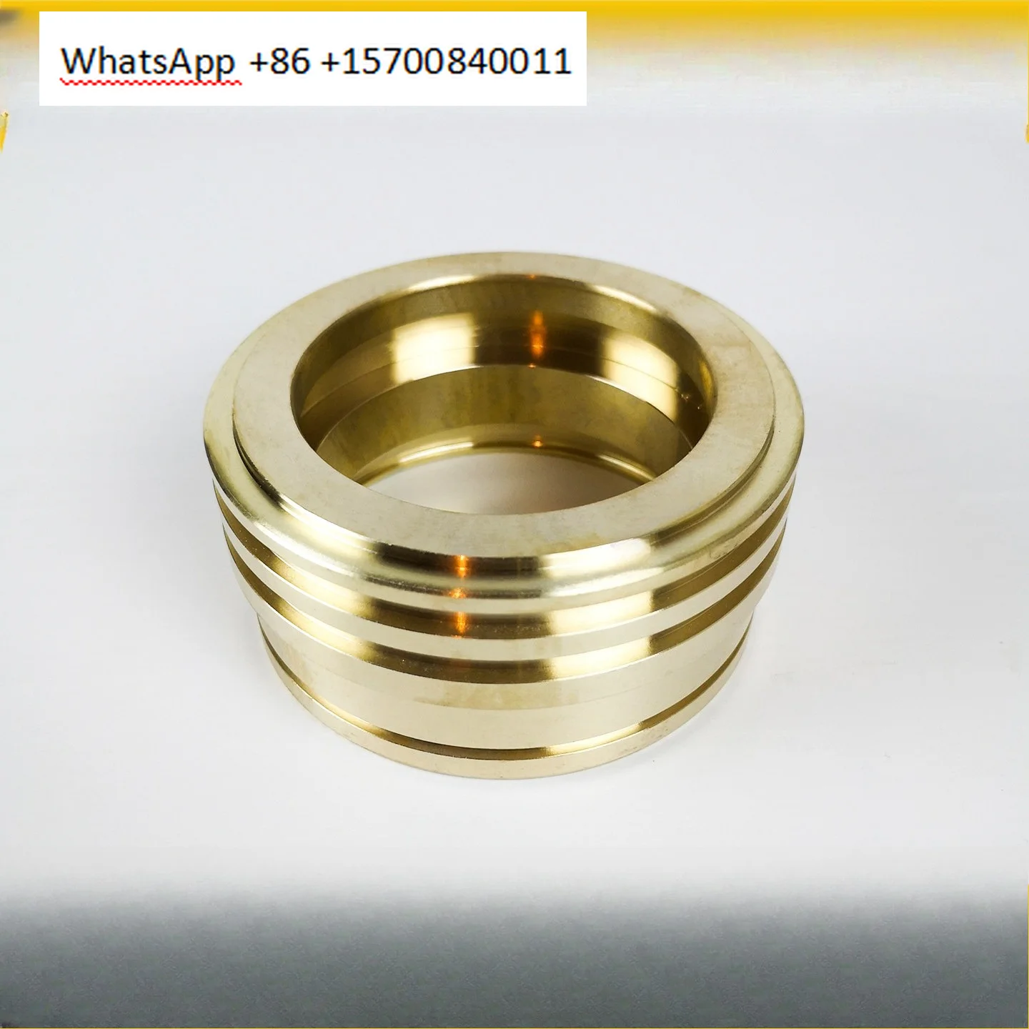 Pump truck S pipe large displacement pendulum cylinder copper piston head, cylinder copper seal seat hydraulic accessories