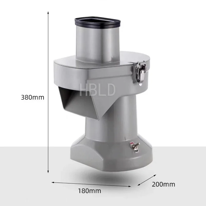 Electric Commercial Vegetable Chopper 2023 New Stainless Steel Radish Potato Cucumber Slicer for Kitchen