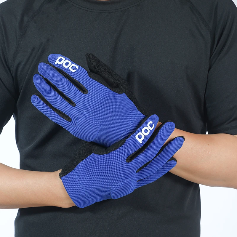 AliExpress POC poc new  colour dh mx bike long finger all-season model wearable and comfortable riding gloves universal