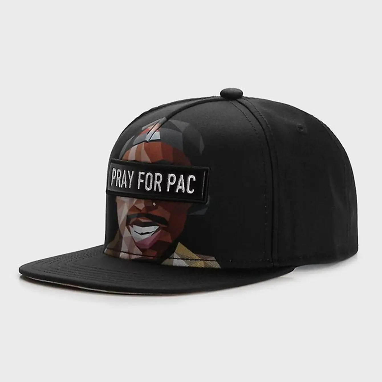 Cool Baseball Fashion Pacasso Snapback Cap Pray For Pac Breathable Superior Quality Outdoor Baseball Cap Adult Casual Sports Sun