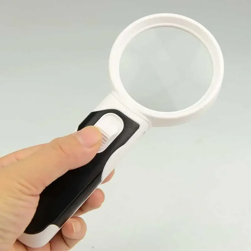 光学レンズ虫眼鏡 LED ライト付き複数ルーペ電話画面拡大鏡ヘルピングハンドはんだはんだクランプツール